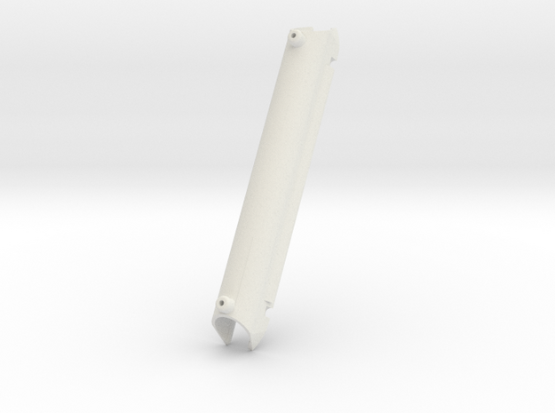 J29-30 TD14  100 x 12mm Barb Nip in White Natural Versatile Plastic
