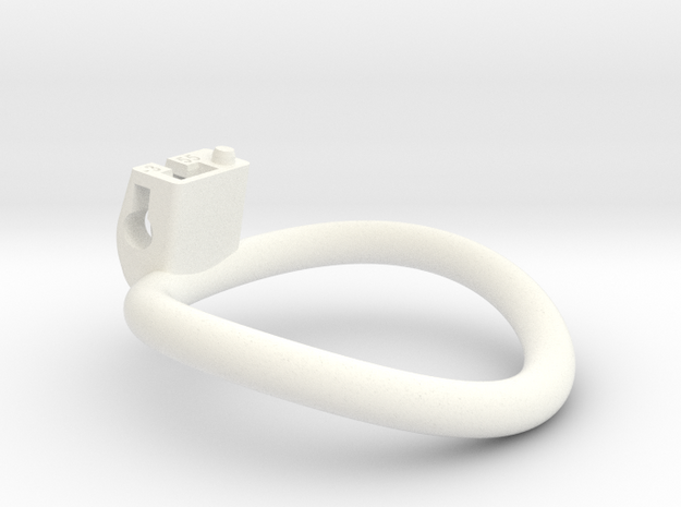 Cherry Keeper Ring G2 - 55mm -3° in White Processed Versatile Plastic