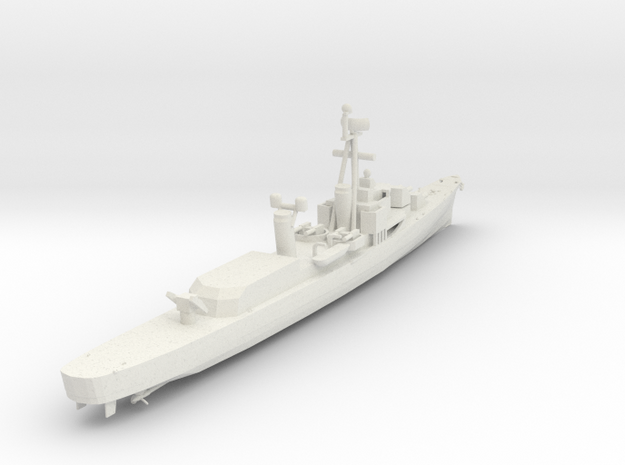 1/400 Scale USS Gyatt DDG-1 in White Natural Versatile Plastic