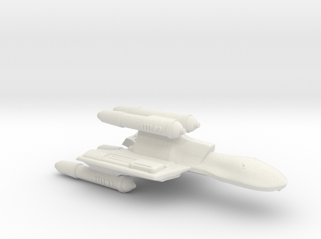 3788 Scale Romulan FireHawk-B Carrier (FHB) MGL in White Natural Versatile Plastic