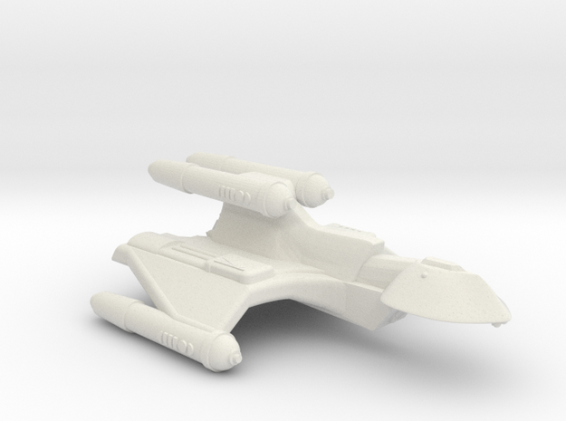 3125 Scale Romulan FireHawk-B+ Carrier (FHB+) MGL in White Natural Versatile Plastic