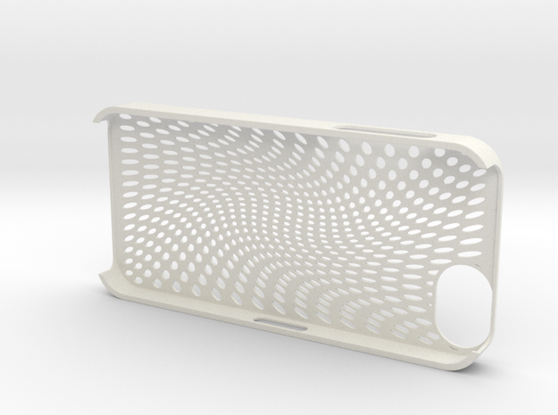 iPhone 5 _3D(D5) in White Natural Versatile Plastic
