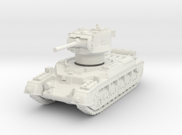 Matilda II Aus 1/100 in White Natural Versatile Plastic