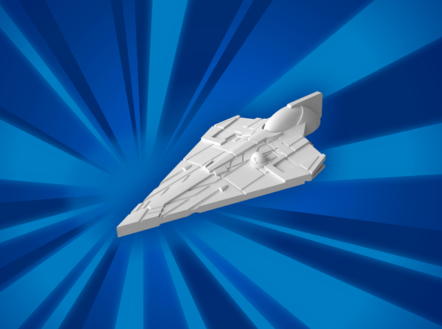(MMch) Delta-7 Jedi Starfighter in White Natural Versatile Plastic