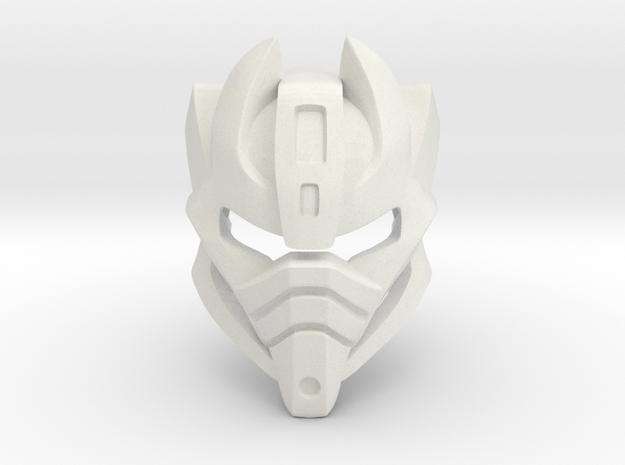 Great Azuhi, Mask of Fire in White Natural Versatile Plastic