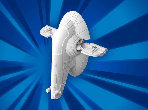 (MMch) Slave One in White Natural Versatile Plastic