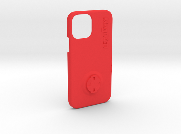 iPhone 12 Pro Wahoo Mount Case in Red Processed Versatile Plastic