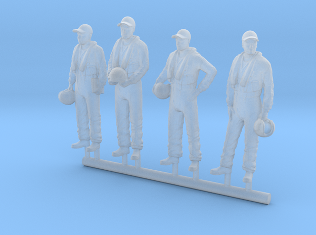 64-H0020: Tracker pilots scale 1:64 in Smooth Fine Detail Plastic
