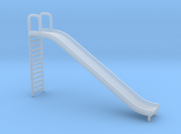 Playground Slide - N 160:1 Scale in Tan Fine Detail Plastic