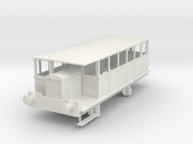 0-48-spurn-head-hudswell-clarke-railcar in White Natural Versatile Plastic