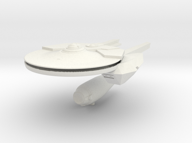 1000 Andor class hull in White Natural Versatile Plastic