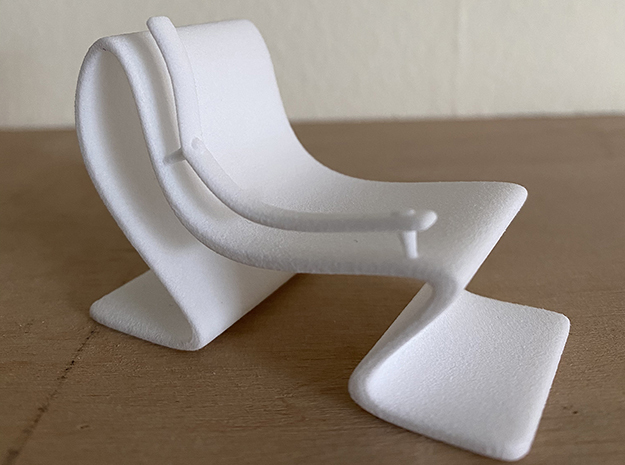Fairy Chair No. 64 in White Natural Versatile Plastic