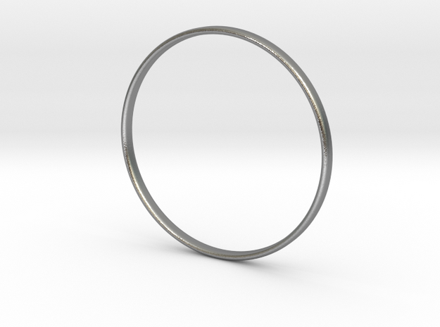 Bangle-5 in Natural Silver