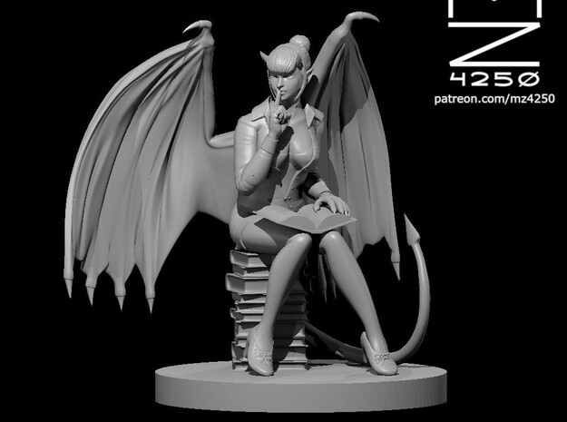 Succubus in Tan Fine Detail Plastic