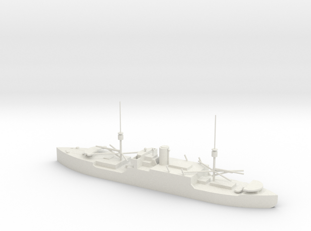 1/350 Scale USS Vestal AR-4 in White Natural Versatile Plastic