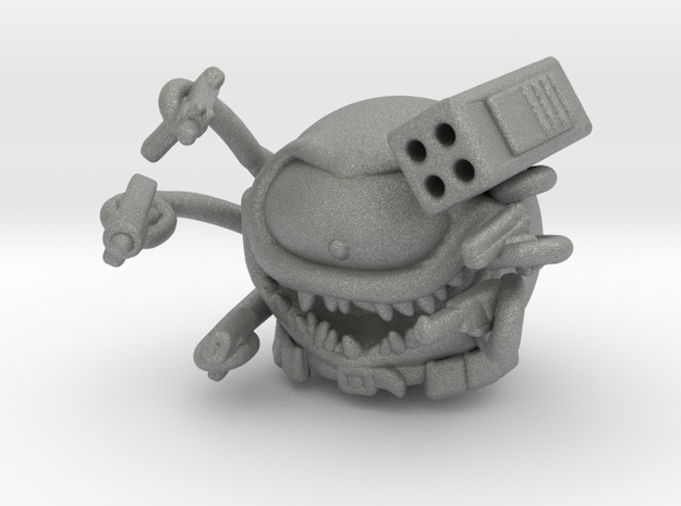 Beholder Beholster 45mm miniature model fantasy wh in Gray PA12