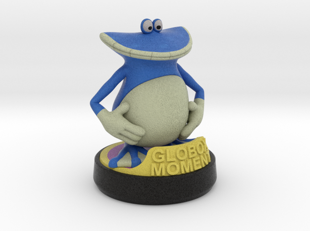 Globox (Small) Amiibo (With Globox Moment Base) in Natural Full Color Sandstone
