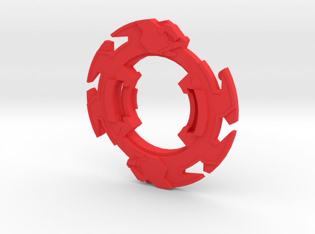 Bey Galzzly Attack Ring main in Red Processed Versatile Plastic