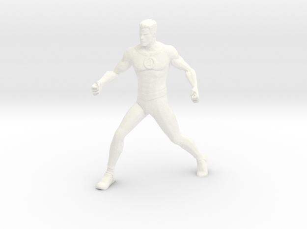 Fantastic Four - Reed - Custom in White Processed Versatile Plastic