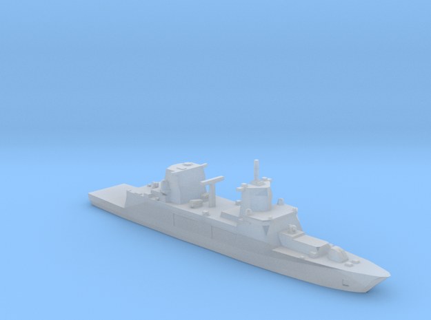 German Baden-Württemberg-class frigate 1:1800 in Tan Fine Detail Plastic