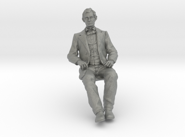 NG Young Abe Seated in Gray PA12