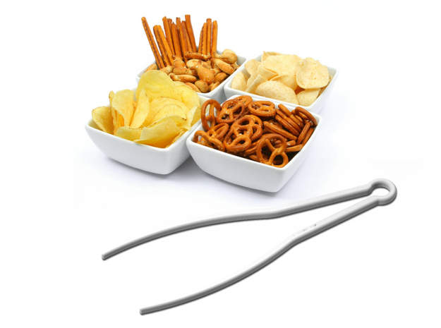 Eurosticks | It's better not to find for snacks. in White Processed Versatile Plastic: Medium
