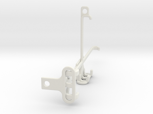 Apple iPhone 13 Pro Max tripod & stabilizer mount in White Natural Versatile Plastic