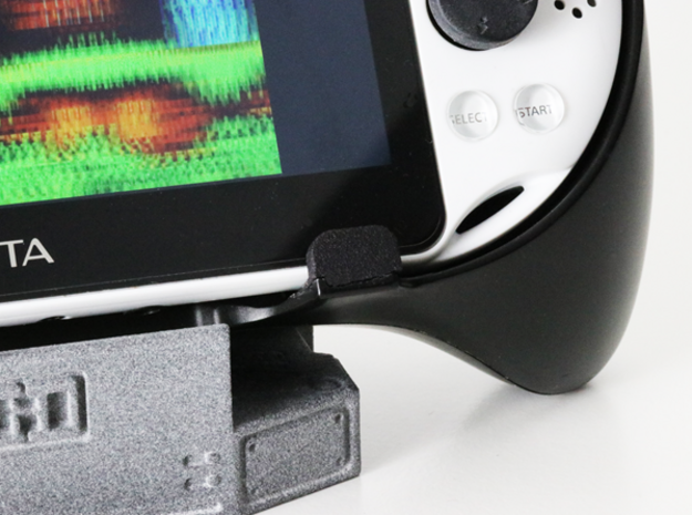 PS Vita 2000 x Hori Grip Reversal Kit (R2/L2)      in Gray PA12