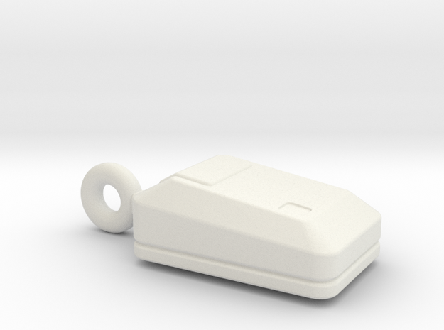 Old School Mouse in White Natural Versatile Plastic
