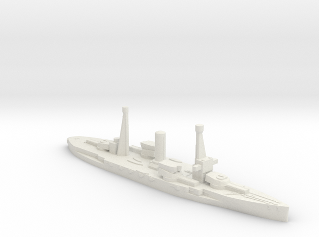 Spanish España battleship 1920 1:1400 in White Natural Versatile Plastic