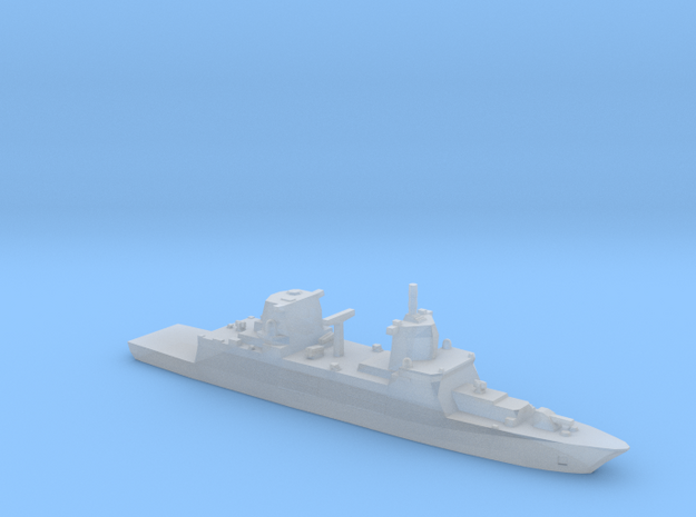 German Baden-Württemberg class frigate 1:1400 in Smooth Fine Detail Plastic