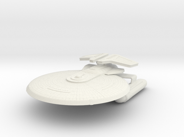 Federation Apollo MKII Tactical Cruiser (1/7000) in White Natural Versatile Plastic