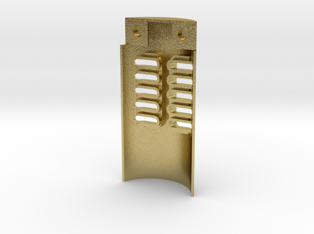 SLS Menace Master Chassis Soundboard Cover in Natural Brass