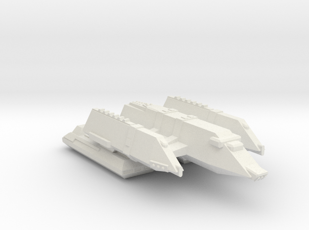 3125 Scale Carnivon Dreadnought (DN) SRZ in White Natural Versatile Plastic