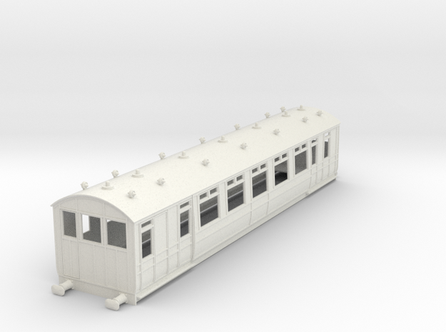 o-32-mr-steam-railmotor-trailer-mod in White Natural Versatile Plastic