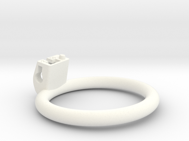 Cherry Keeper Ring G2 - 56mm Flat -2° in White Processed Versatile Plastic