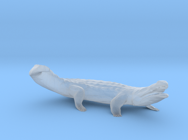 S Scale Crocodile in Tan Fine Detail Plastic