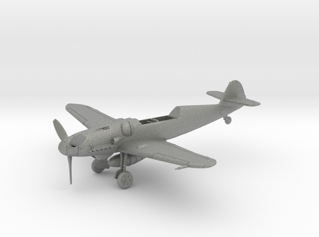 1/100 Germany Bf-109 G-12 Fuselage in Gray PA12