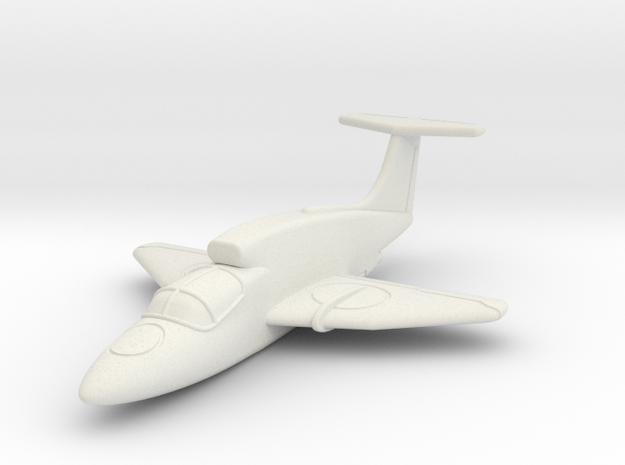 1/285 (6mm) Ryan XV-5 Vertifan (flight mode) in White Natural Versatile Plastic