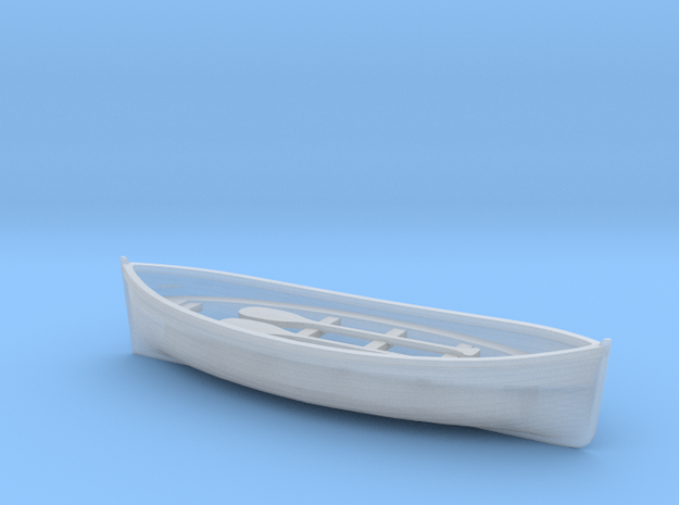 O Scale Lifeboat in Tan Fine Detail Plastic