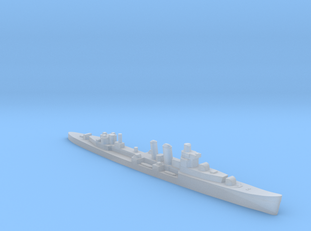 HMS Colombo AA cruiser 1:1400 WW2 in Smooth Fine Detail Plastic