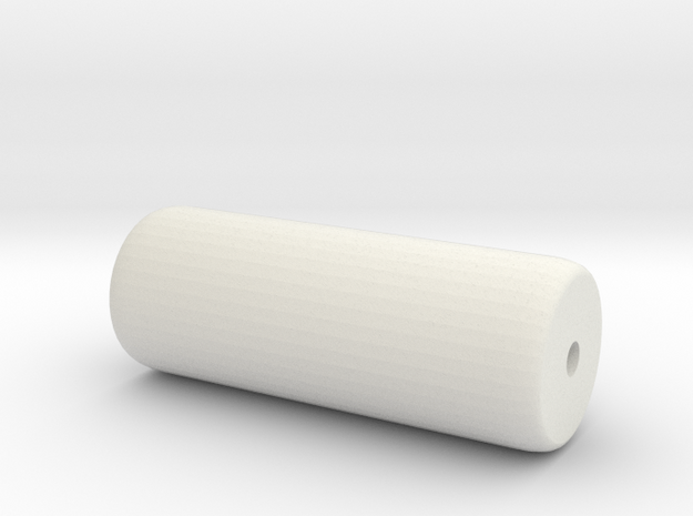 Autowrap-Bodenwalze 1:32 in White Natural Versatile Plastic: 1:32