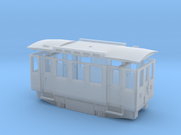 AE1m H0e / 009 electric railcar in Smooth Fine Detail Plastic
