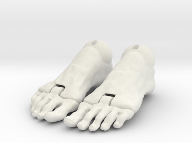 boy-2019-feet-manikin in White Natural Versatile Plastic