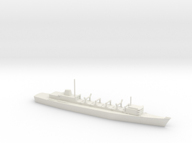 1/1800 Scale USS Sacramento AOE-1 in White Natural Versatile Plastic
