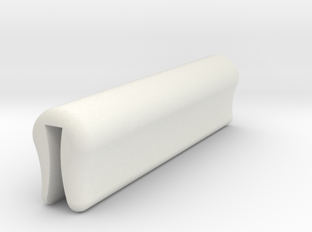 Knife Spine Guard by Luque in White Natural Versatile Plastic