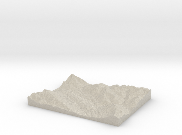 Model of Millstatt in Natural Sandstone