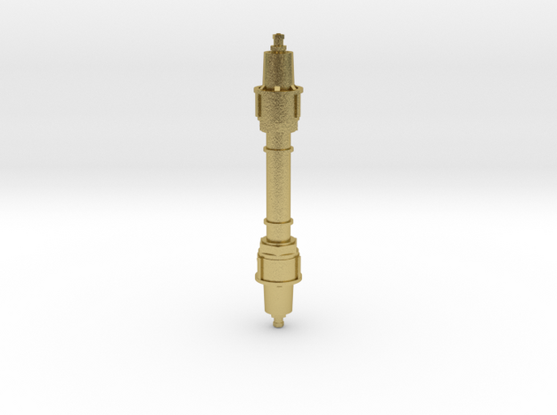 Consolidated 2 1/2" Safety Pop Valves (2) in Natural Brass: 1:20