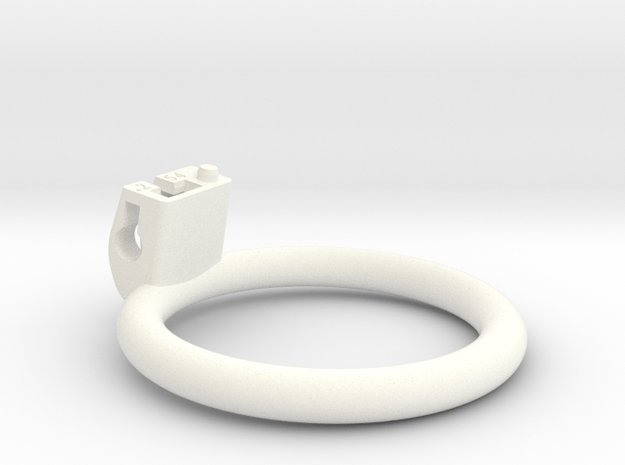Cherry Keeper Ring G2 - 54mm Flat +2° in White Processed Versatile Plastic