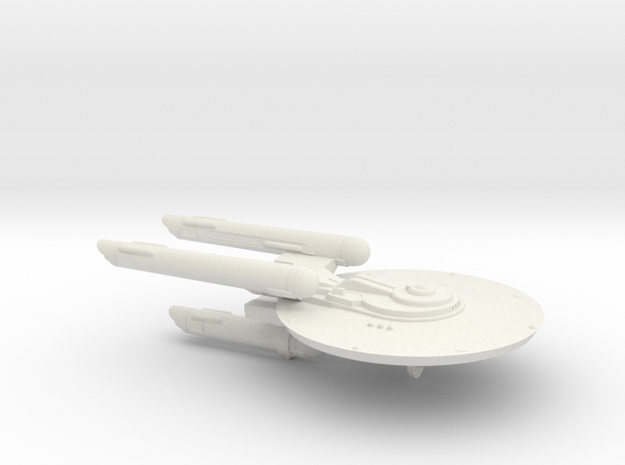 3788 Scale Fed Classic New Command Cruiser (NCC) in White Natural Versatile Plastic
